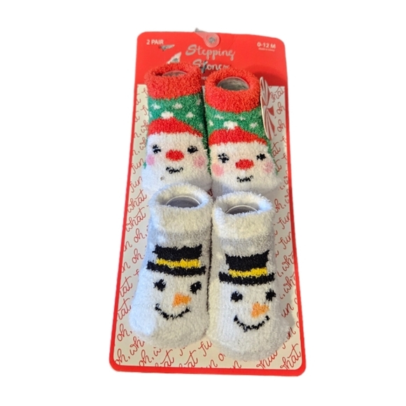 Christmas holiday Chenille socks - Picture 1 of 3